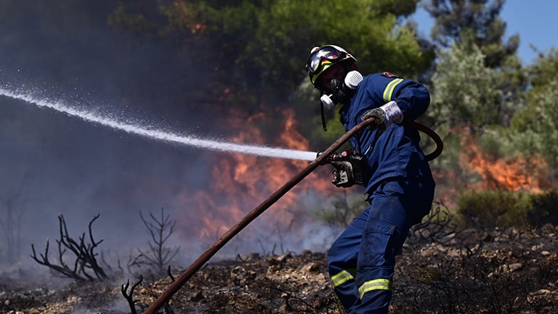 Φωτιά τώρα στην Αγορά Θεσπρωτίας - Σηκώθηκαν 3 εναέρια