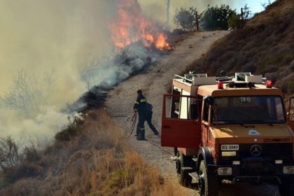 Υψηλός κίνδυνος φωτιάς και σήμερα στη Δυτ. Ελλάδα ΧΑΡΤΗΣ