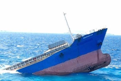 Βυθίστηκε φορτηγό πλοίο ανοιχτά της Σητείας