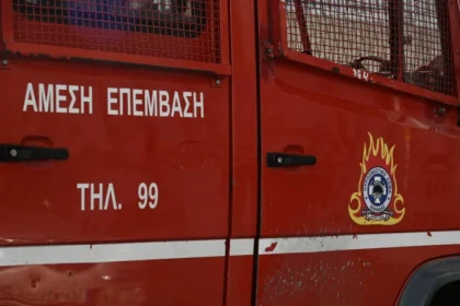 Πάτρα: Πυρκαγιά σε φορτηγό στην είσοδο του λιμανιού