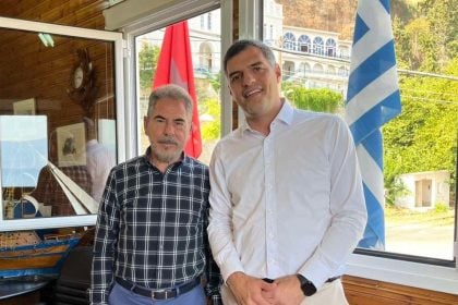 Ανδρέας Τσώκος: Συνάντηση με τον Πρόεδρο του Δημοτικού Λιμενικού Ταμείου Αιγιαλείας