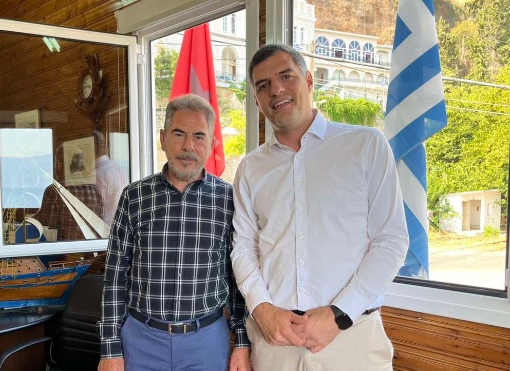 Ανδρέας Τσώκος: Συνάντηση με τον Πρόεδρο του Δημοτικού Λιμενικού Ταμείου Αιγιαλείας