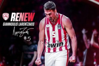 Επίσημο: Στον Ολυμπιακό ως το 2028 ο Λαρεντζάκης!