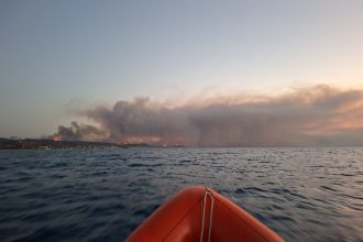 Στη μάχη με τη φωτιά και ο Ι.Ο. Πατρών