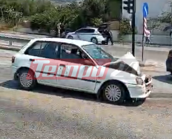 Πάτρα: Τροχαίο στην Εγλυκάδα - Τραυματίστηκε οδηγός (ΦΩΤΟ)