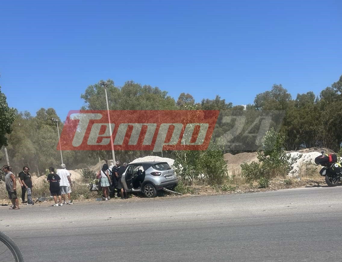 Πάτρα: Τροχαίο στην Κανελλοπούλου – Εκτροπή οχήματος και ένας τραυματίας