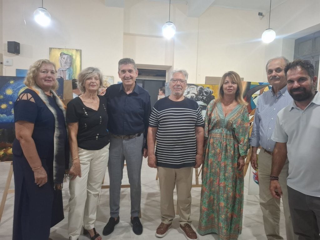 Εγκαινιάστηκε η Έκθεση Ζωγραφικής του Συλλόγου «Μορφές Τέχνης» στην Κάτω Αχαΐα Εγκαινιάστηκε η Έκθεση Ζωγραφικής του Συλλόγου «Μορφές Τέχνης» στην Κάτω Αχαΐα