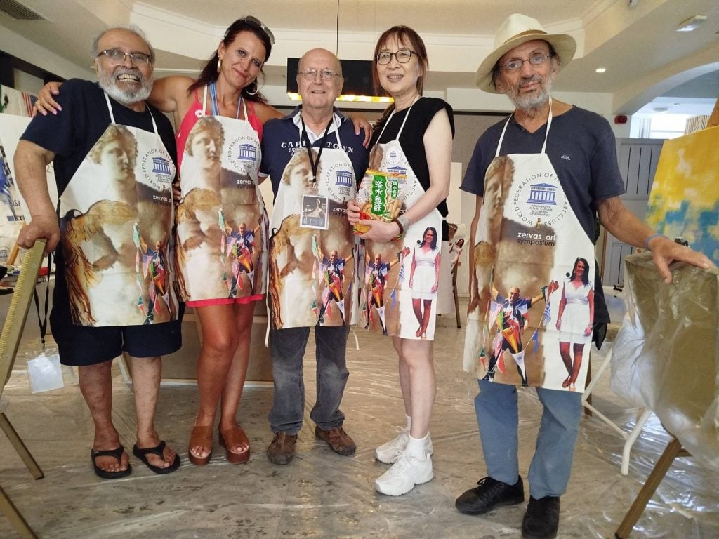 Oλοκληρώθηκε το 168ο ZERVAS ART SYMPOSIUM στην Πάτρα