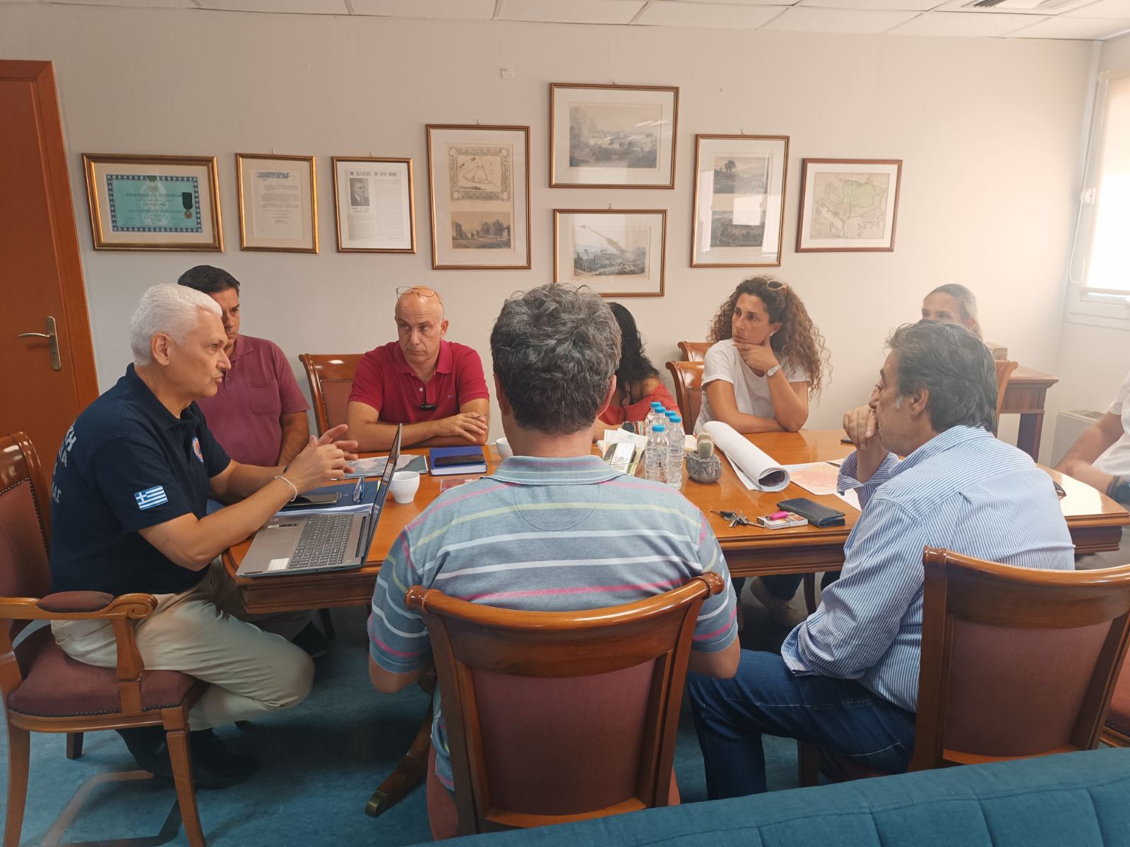 Φ. Ζαΐμης: Στην Αχαϊα κλιμάκιο του ΕΑΓΜΕ - Ξεκινά η επίσημη καταγραφή των αναγκών μετά τις φωτιές