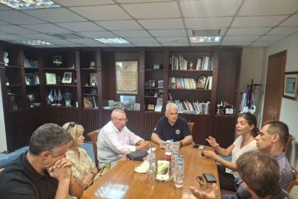 Φωκίων Ζαΐμης: Συνάντηση για τα έργα στην παραλιακή του Ρίου