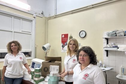  Δωρεά Αναλώσιμου Υγειονομικού Υλικού στον Ερυθρό Σταυρό Πάτρας από τον Ροταριανό Ηλεκτρονικό Ομίλο Ελλάδος