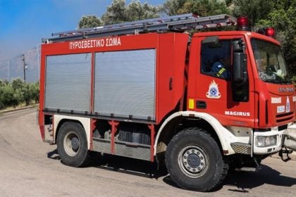 Πάτρα: Φωτιά στην Κρήνη