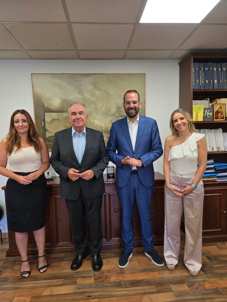 Ν. Φαρμάκης: Συναντήσεις με Ν. Παπαθανάση και Κ. Κατσαφάδο για τα απαιτούμενα έργα στις πυρόπληκτες περιοχές της Δυτ. Ελλάδας