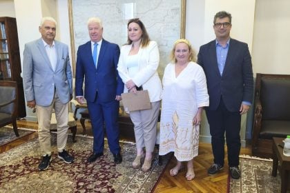 Φωκίων Ζαΐμης: Συνάντηση με τον Περιφερειάρχη Ιονίων Νήσων, Ιωάννη Τρεπεκλή