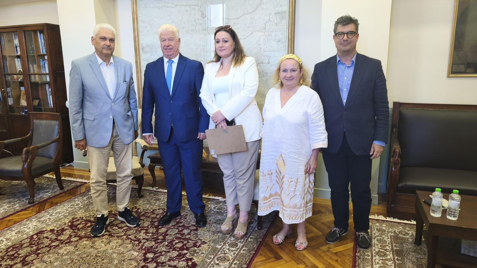 Φωκίων Ζαΐμης: Συνάντηση με τον Περιφερειάρχη Ιονίων Νήσων, Ιωάννη Τρεπεκλή