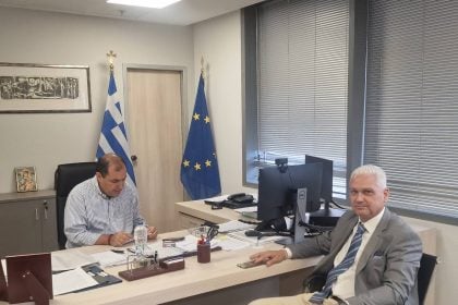 Συνάντηση Ζαΐμη με τον Υφυπουργό Κ. Κατσαφάδο - Προχωρά η καταβολή των αποζημιώσεων στους πληγέντες του Ερύμανθου από την φωτιά του 2024