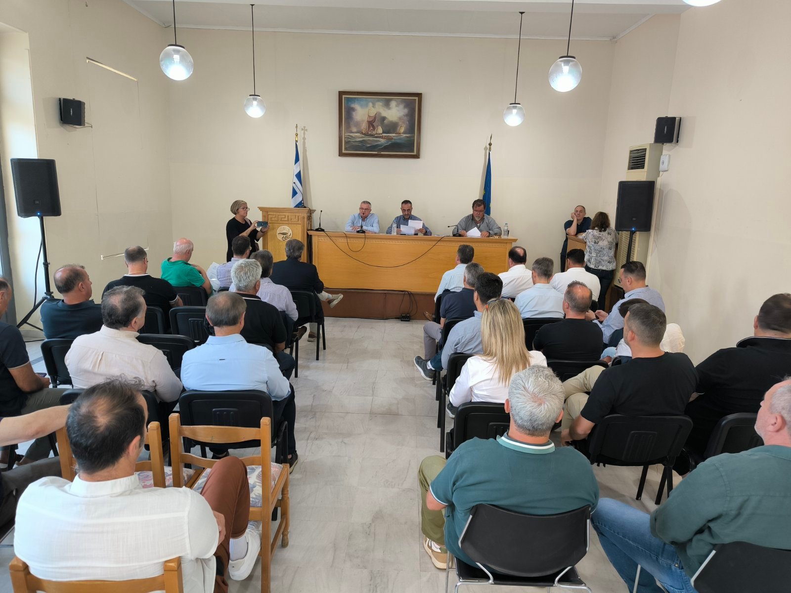 Συνεδρίασε το ΔΣ του Επιμελητηρίου στην Κάτω Αχαΐα - Στενή συνεργασία με τον Δήμο για ενίσχυση της πληγείσας περιοχής