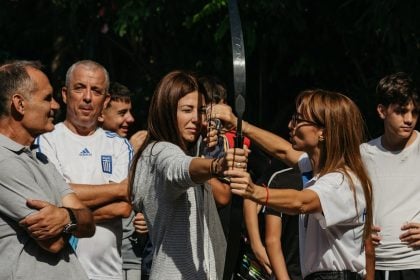 Η Σοφία Ζαχαράκη πήρε το τόξο της