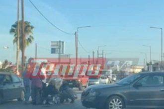 Πάτρα: Τροχαίο με τραυματισμό νεαρής δικυκλίστριας ΦΩΤΟ