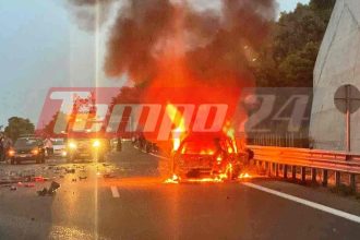 Τροχαίο στην Παναγοπούλα: «Είναι πολύ δύσκολες οι στιγμές, δεν ξέρουμε τι ακριβώς έχει γίνει», λέει ο γιος του 54χρονου που σκοτώθηκε