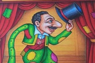 Παράσταση Καραγκιόζη στο θεατράκι Ιτεών