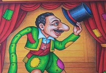Παράσταση Καραγκιόζη στο θεατράκι Ιτεών
