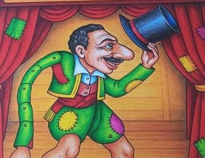 Παράσταση Καραγκιόζη στο θεατράκι Ιτεών