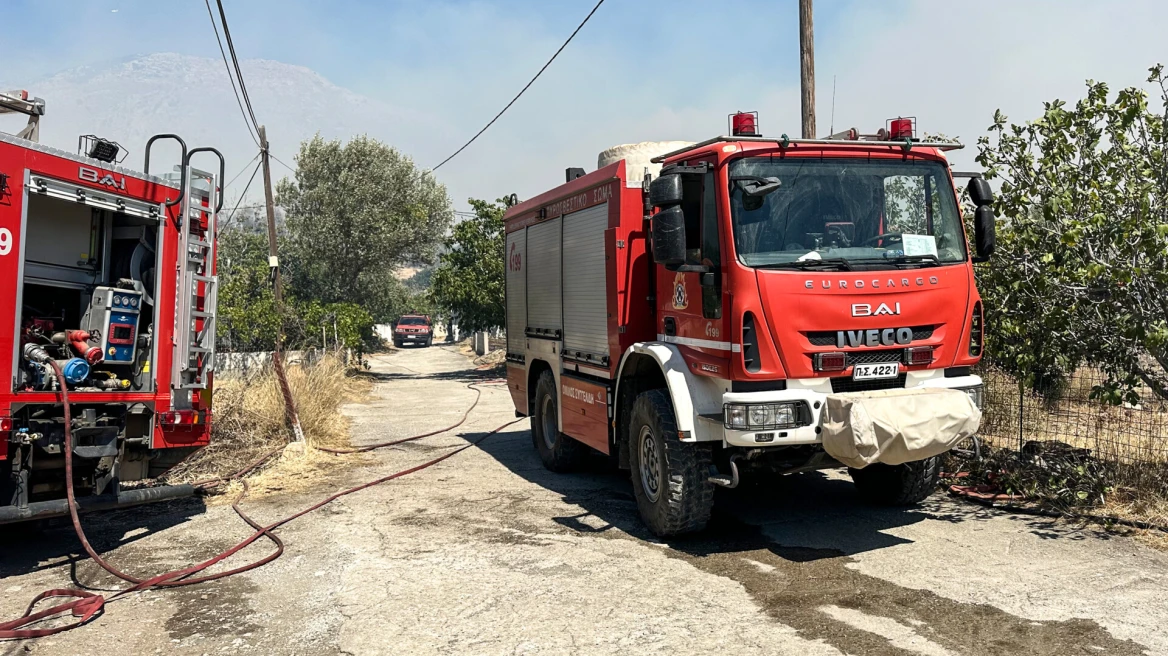 Φωτιά έκαψε 70 τόνους βαμβάκι