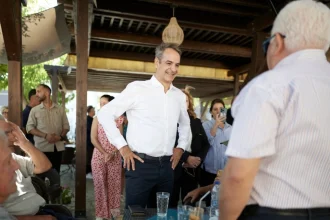 Μητσοτάκης από τη Λήμνο: Διορθώσαμε μια αδικία με την εξίσωση της μείωσης ΦΠΑ για νησιά με κατοίκους κάτω των 20.000 - Δείτε βίντεο