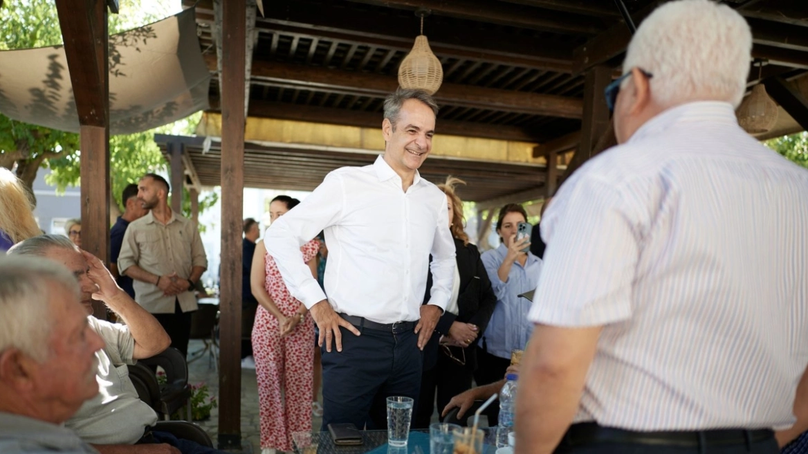 Μητσοτάκης από τη Λήμνο: Διορθώσαμε μια αδικία με την εξίσωση της μείωσης ΦΠΑ για νησιά με κατοίκους κάτω των 20.000 - Δείτε βίντεο