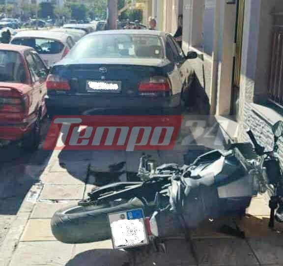 Πάτρα: Απίστευτο τροχαίο πίσω από το νεκροταφείο! Τα οχήματα κατέληξαν στο πεζοδρόμιο! (ΦΩΤΟ)