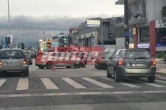 Πάτρα: Τροχαίο στην Αρέθα - ΦΩΤΟ