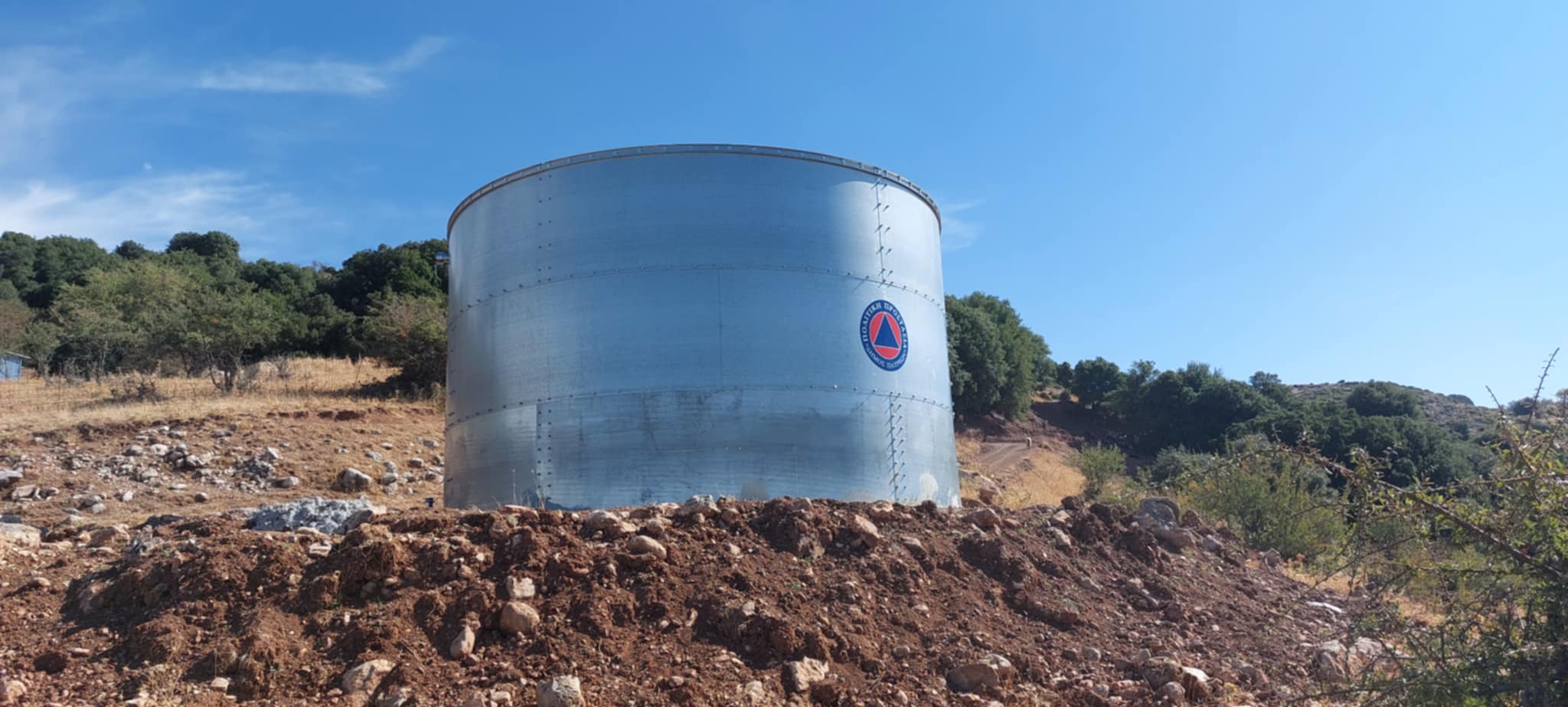 Εγκαταστάσεις δεξαμενών από τον Δήμο Πατρέων