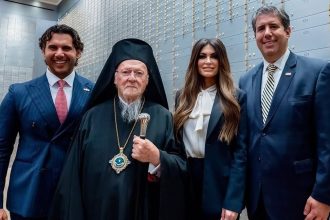 Η Κίμπερλι Γκίλφοϊλ υποδέχτηκε τον Οικουμενικό Πατριάρχη Βαρθολομαίο στην Ουάσινγκτον