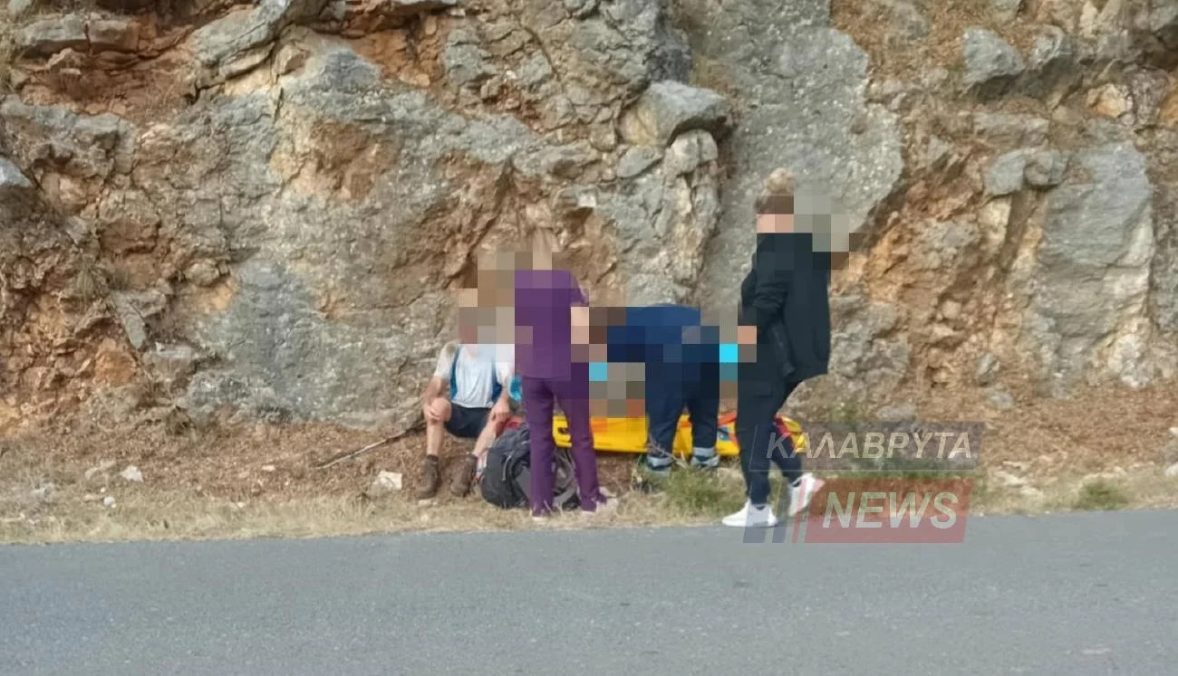 Καλάβρυτα: Αίσιο τέλος στην περιπέτεια Ελβετού πεζοπόρου (ΦΩΤΟ)