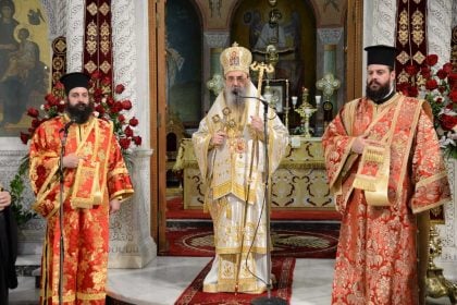 Λαμπρό Αρχιερατικό Συλλείτουργο για την εορτή της Τιμίας Κάρας του Αγίου Ανδρέα