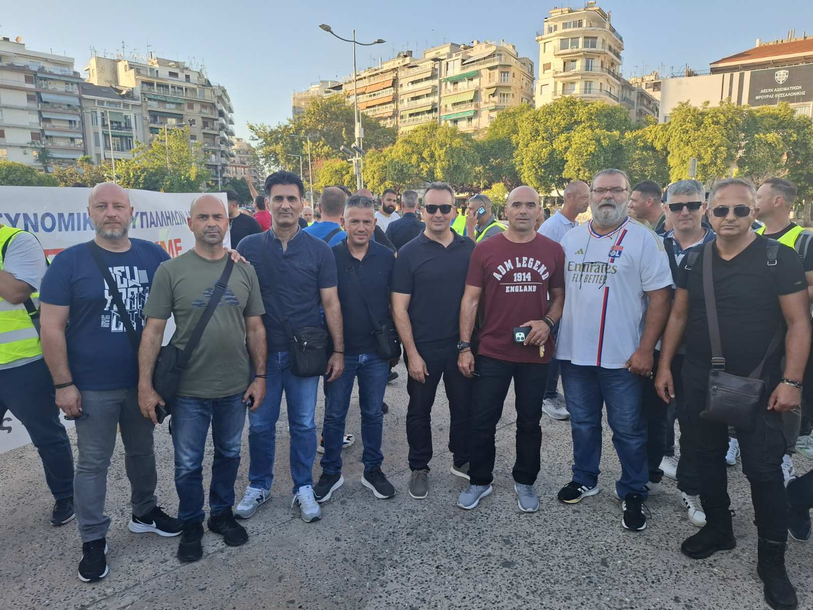 Συμμετοχή της Ένωσης Αστυνομικών Υπαλλήλων Αχαΐας στη διαμαρτυρία των ενστόλων στη ΔΕΘ
