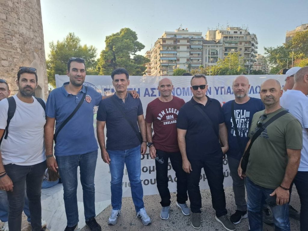 Συμμετοχή της Ένωσης Αστυνομικών Υπαλλήλων Αχαΐας στη διαμαρτυρία των ενστόλων στη ΔΕΘ