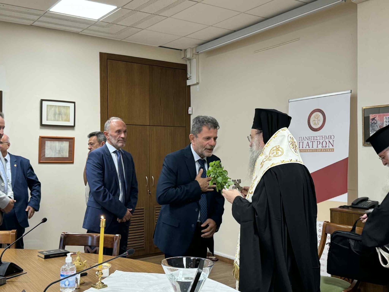 Αγιασμός στό Πανεπιστήμιο Πατρών γιά τό νέο Ακαδημαϊκό έτος