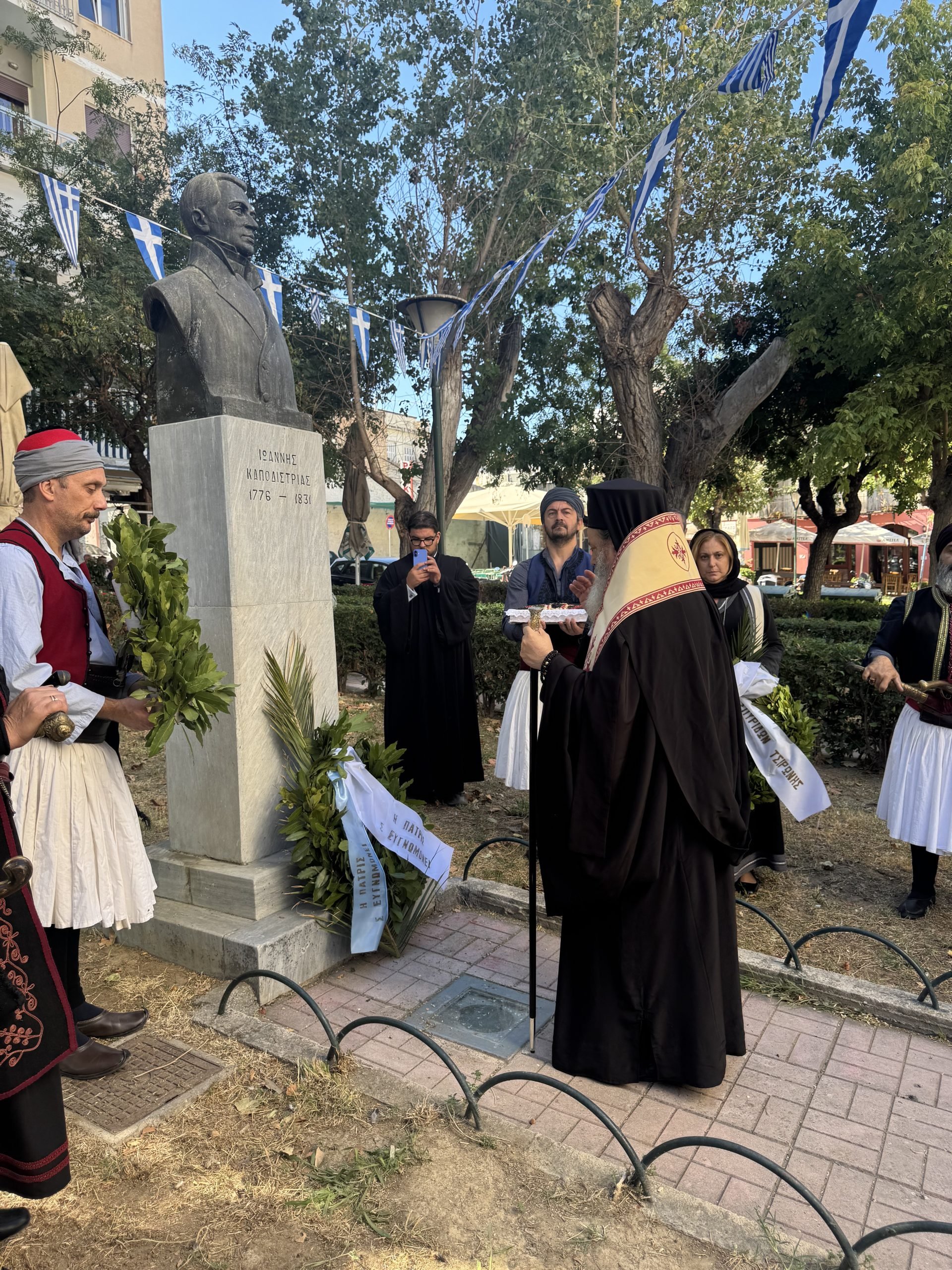 Μνήμη Ιωάννου Καποδίστρια, στον ιστορικό Ιερό Ναό του Αγίου Νικολάου Πατρών