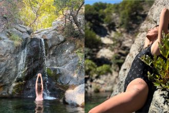 Επώνυμη Ελληνίδα ηθοποιός ποζάρει γυμνή στις διακοπές της στη Σαμοθράκη