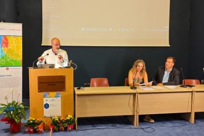 Ο Αναπ. Περιφερειάρχης Χ. Μπονάνος στην εναρκτήρια στην εναρκτήρια συνδιάσκεψη του έργου «Smart-Hubs» 