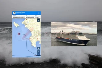 Κατάκολο: Η «Σοροκάδα» δεν επέτρεψε την προσέγγιση κρουαζιερόπλοιου