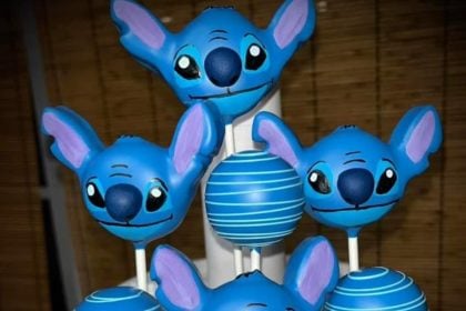 Stitch cake pops