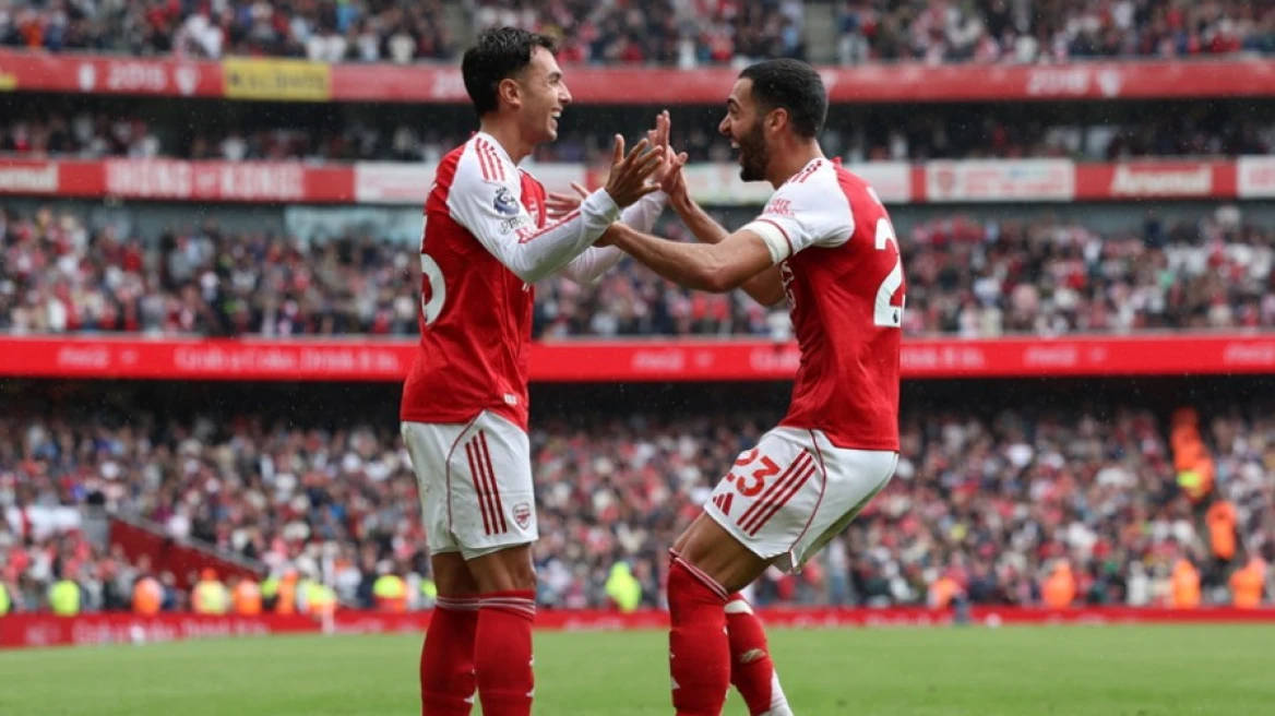 Premier League: Άνετη νίκη για την Άρσεναλ, 3-0 την Νότιγχαμ Φόρεστ