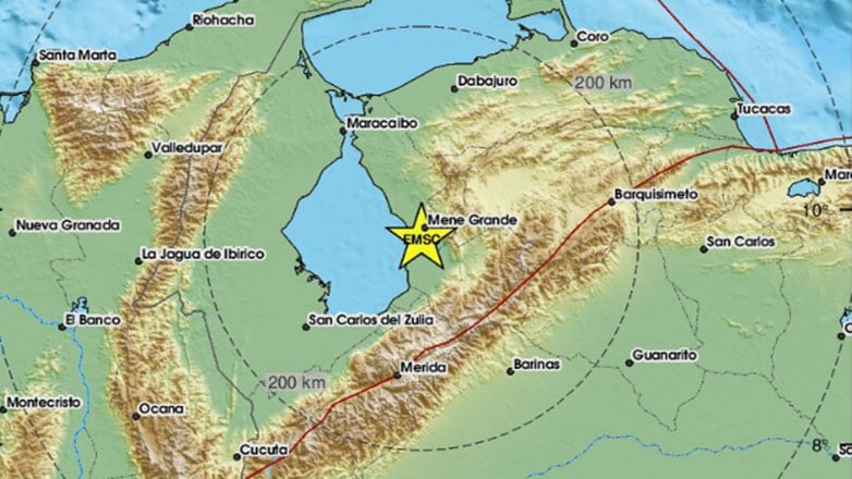 Ισχυρός σεισμός 6,2 Ρίχτερ στη βορειοδυτική Βενεζουέλα – Αισθητός και στην Κολομβία