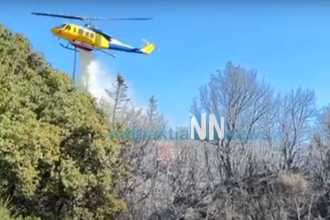 Πυρκαγιές σε Δυτική Αχαΐα και Παλαιόπυργο Ναυπακτίας