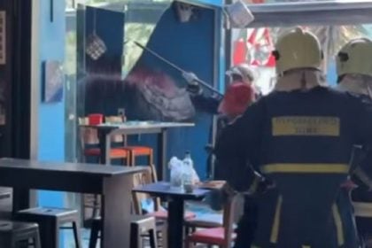 Ισχυρή έκρηξη φιάλης σε καφενείο στο Ηράκλειο – Ένας τραυματίας 