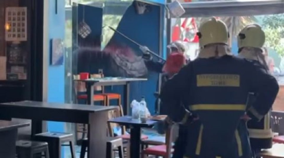 Ισχυρή έκρηξη φιάλης σε καφενείο στο Ηράκλειο – Ένας τραυματίας 