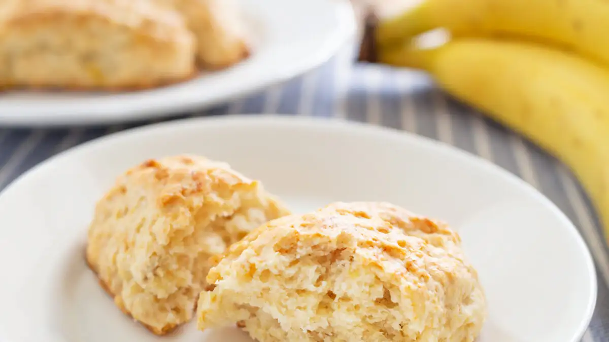 Scones με μπανάνα: Χωρίς ζάχαρη, χωρίς βούτυρο, χωρίς αυγά